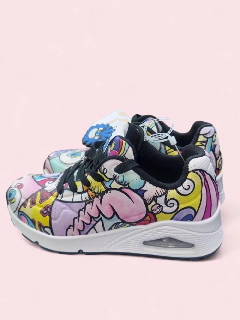 Skechers Kids Multi-Color Graphic Casual Sneakers